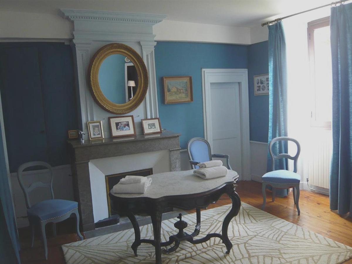 Manoir Majestueux A Satillieu Avec Piscine Privee Exteriör bild