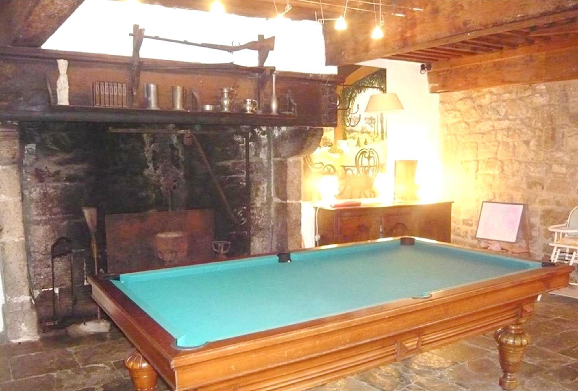 Manoir Majestueux A Satillieu Avec Piscine Privee Exteriör bild